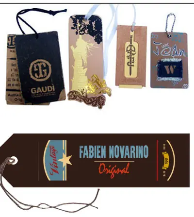 Nachhaltige Hangtags