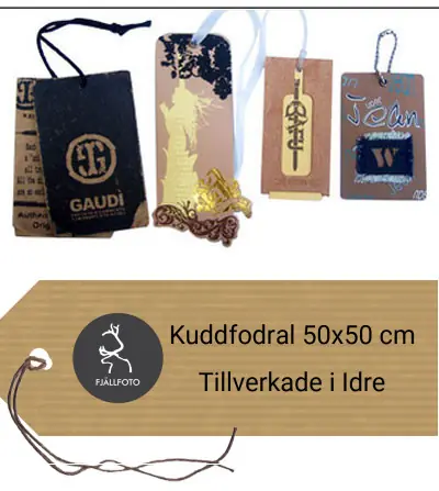 Kraftpapier Hangtags Mit Logo