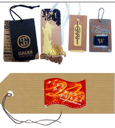 Geschenkanhänger Aus Kraftpapier