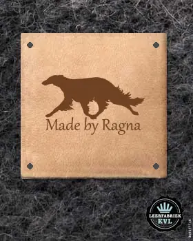 Lederlabel Prägen